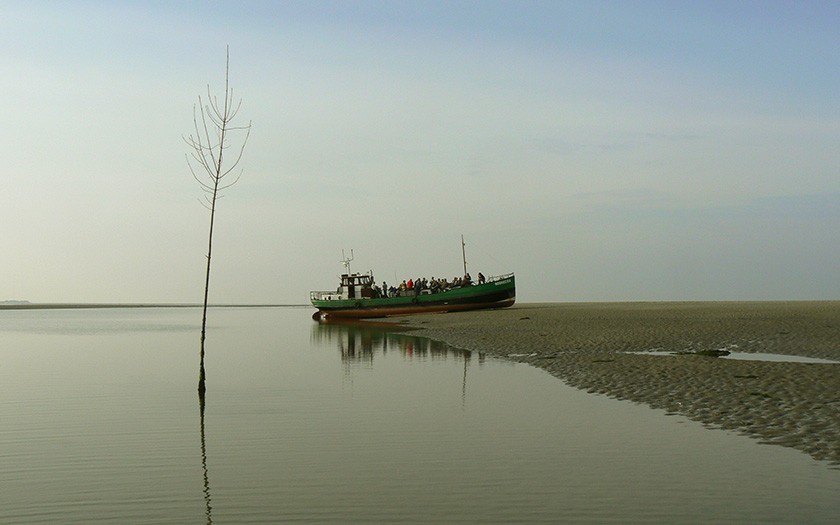 Slack tide near Rottum (© Ecomare)