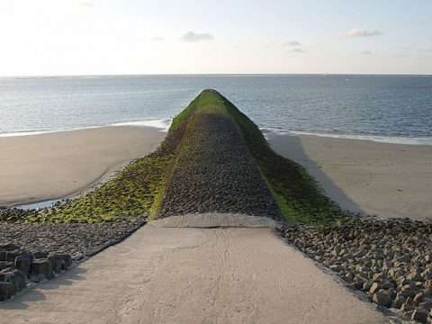 Golfbreker op Baltrum. Foto van Jan Remund, via www.flickr.com