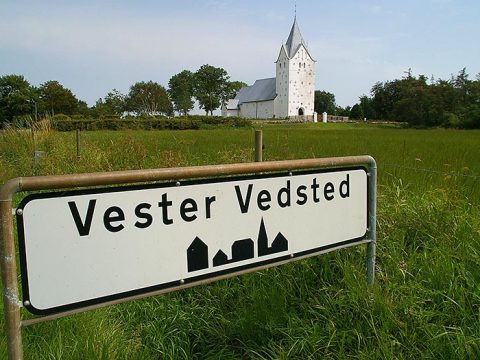 Kerk van Vester Vedsted. Foto: Foto Fitis