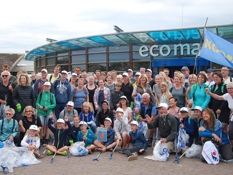 Beach Cleanup Tour bij Ecomare