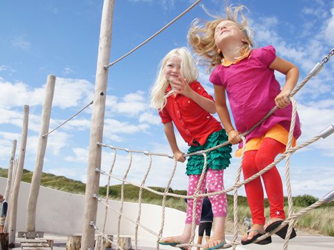 Spelen bij Ecomare op Texel