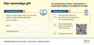 Mijn eenmalige gift - digitaal